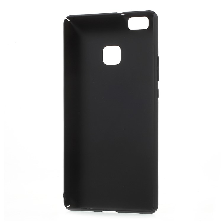 Rubber Coating PC Hard Case for Huawei P9 Lite / G9 Lite - Black-3