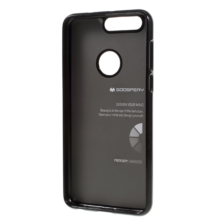 MERCURY GOOSPERY Glitter Powder TPU Case for Huawei Honor 8 - Black-2