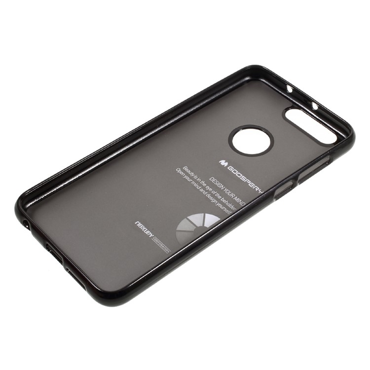 MERCURY GOOSPERY Glitter Powder TPU Case for Huawei Honor 8 - Black-5