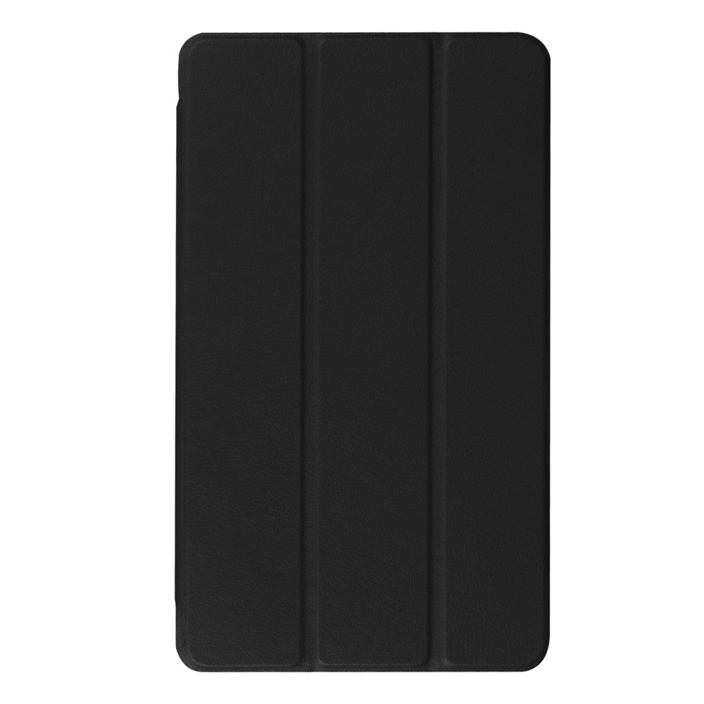 Tri-fold Stand Leather Case for Huawei MediaPad M3 8.4 - Black-2