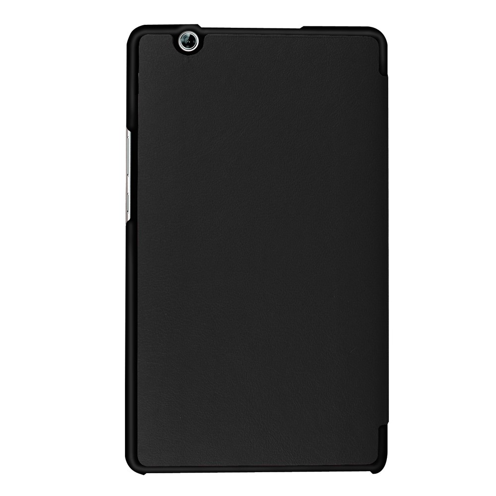 Tri-fold Stand Leather Case for Huawei MediaPad M3 8.4 - Black-3