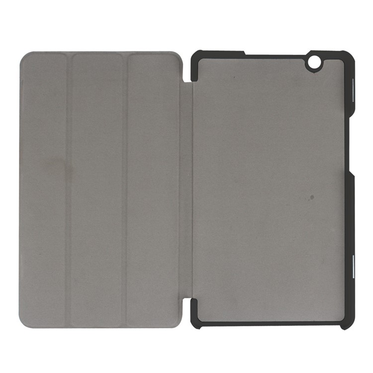 Tri-fold Stand Leather Case Cover for Huawei MediaPad M3 8.4 - Red-8