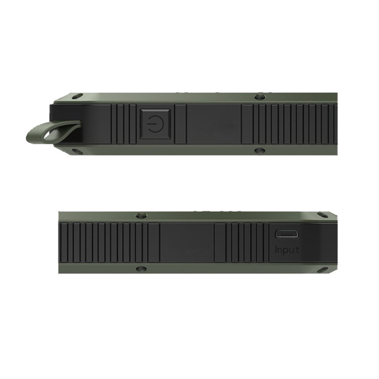 ESHINE ES981 Outdoor 8000mAh 3 USB Ports Solar Power Bank with LED Camping Light - Army Green-15