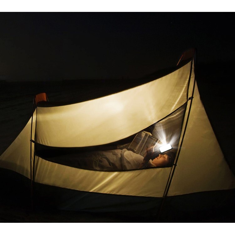 ESHINE ES981 Outdoor 8000mAh 3 USB Ports Solar Power Bank with LED Camping Light - Army Green-17