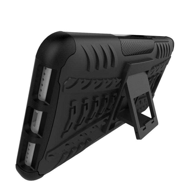Cool Tyre Hybrid PC + TPU Case with Kickstand for Huawei Y5II / Y5 II / Honor 5 - Black-4