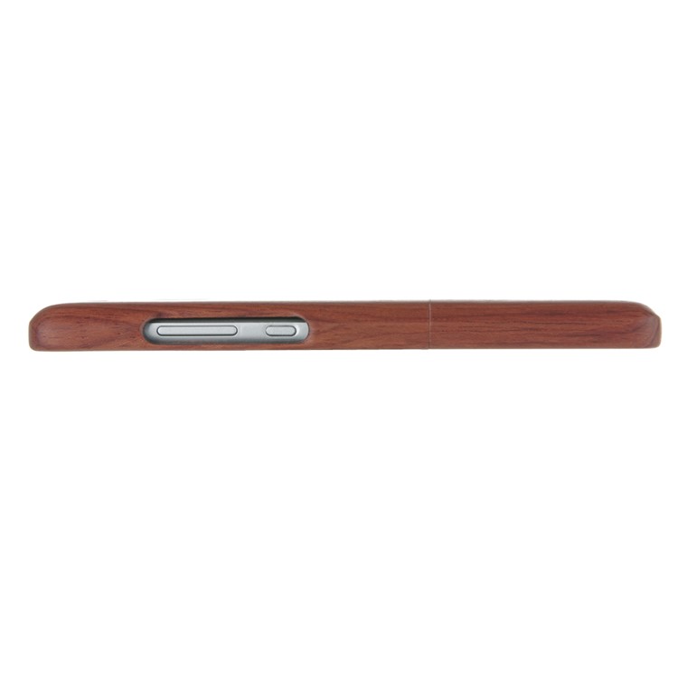 Detachable Handmade Wood Hard Case for Huawei P9 - Wine Red-5