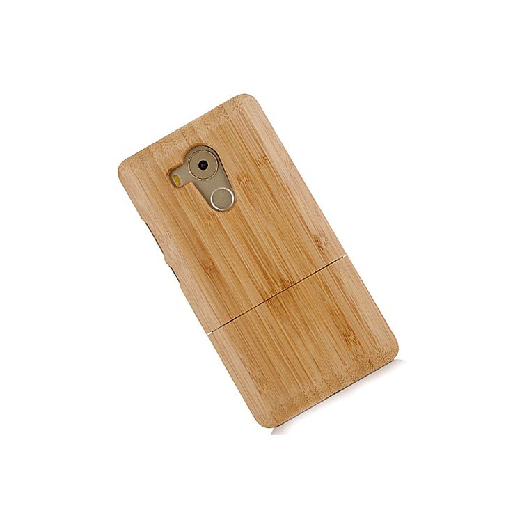 Detachable Handmade Wood Hard Case for Huawei Mate 8 - Beige-2
