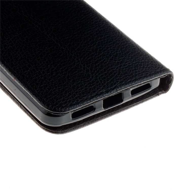 Lychee Texture Leather Wallet Case for Huawei Honor Play 5X / Honor 5X - Black-4