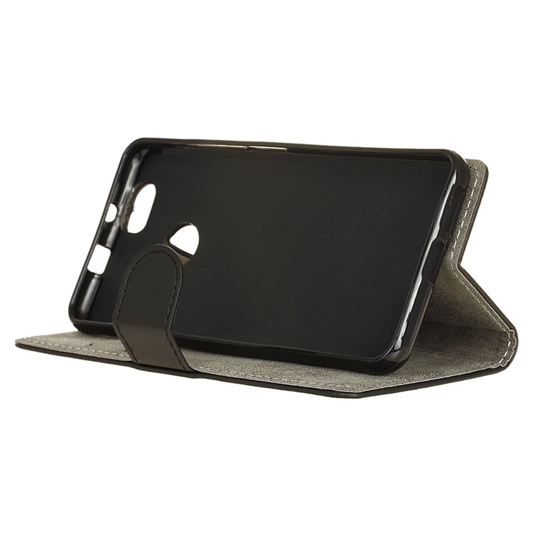 Wallet Leather Stand Case for Huawei nova - Black-5