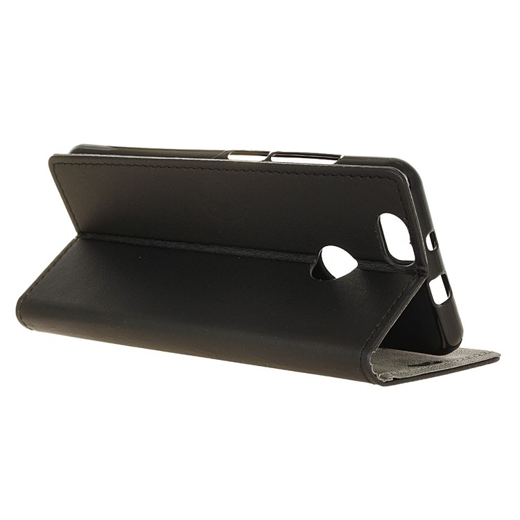 Wallet Leather Stand Case for Huawei nova - Black-6