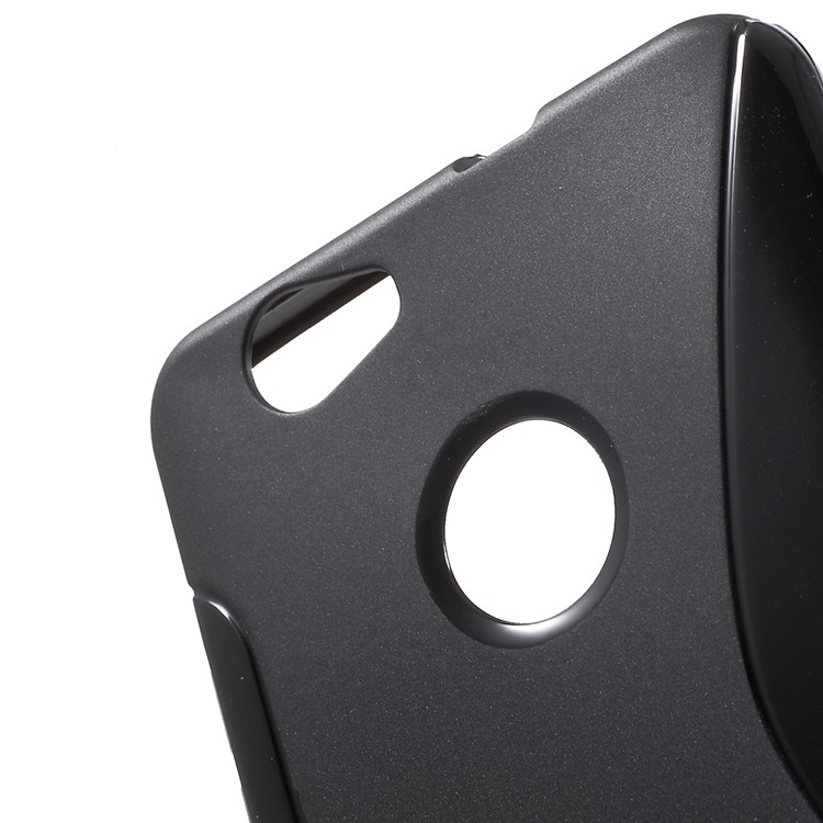 S Shape TPU Case for Huawei nova - Black-4