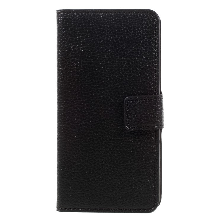 Litchi Texture Stand Leather Wallet Case for Huawei nova - Black-3
