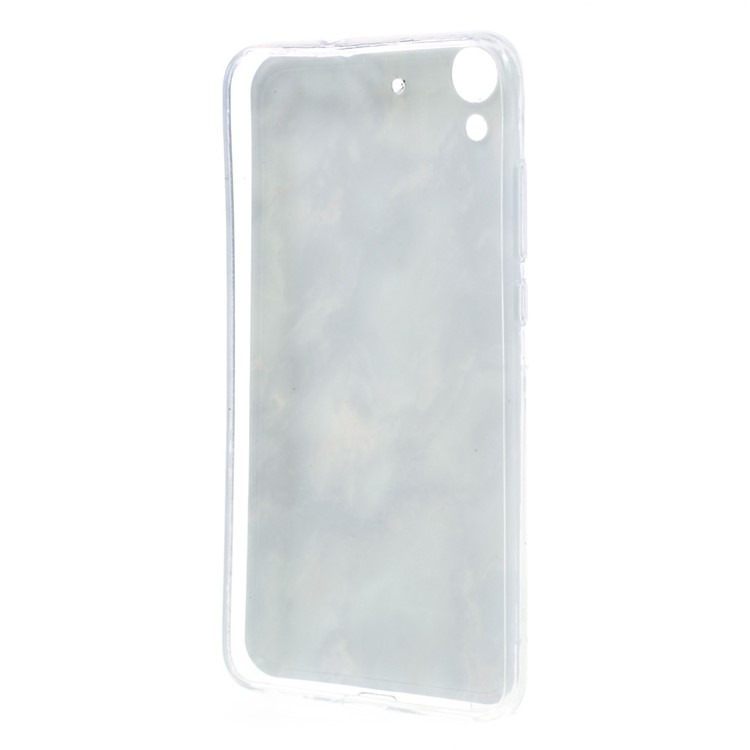 Marble Pattern Soft TPU Phone Case for Huawei Y6 II/Y6II/Honor 5A - Black Blue-2