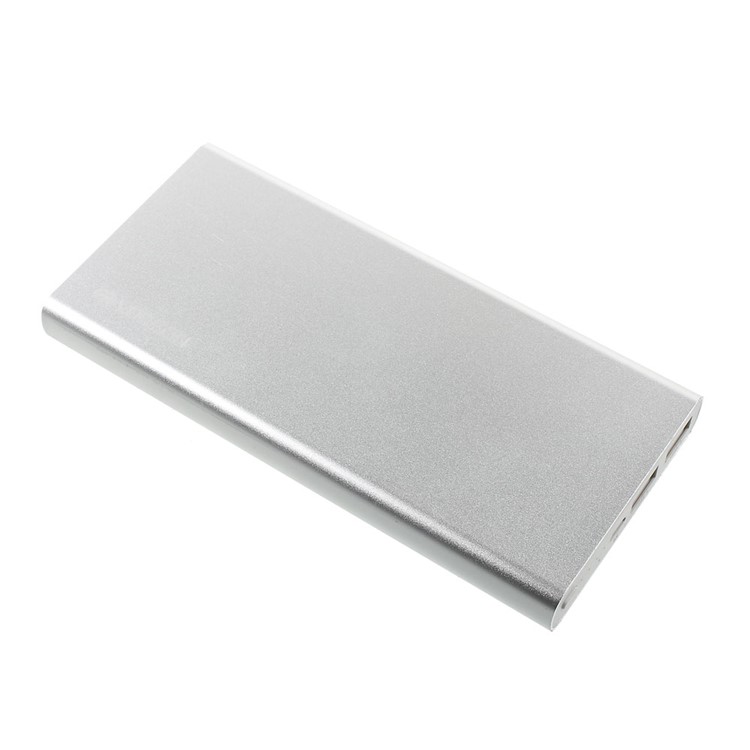 VORSON 15000mAh Dual USB Power Bank Battery Charger VY-015 - Silver-5