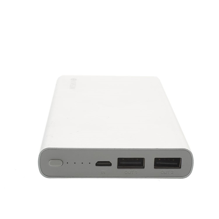 VORSON 15000mAh Dual USB Power Bank Battery Charger VY-015 - Silver-9