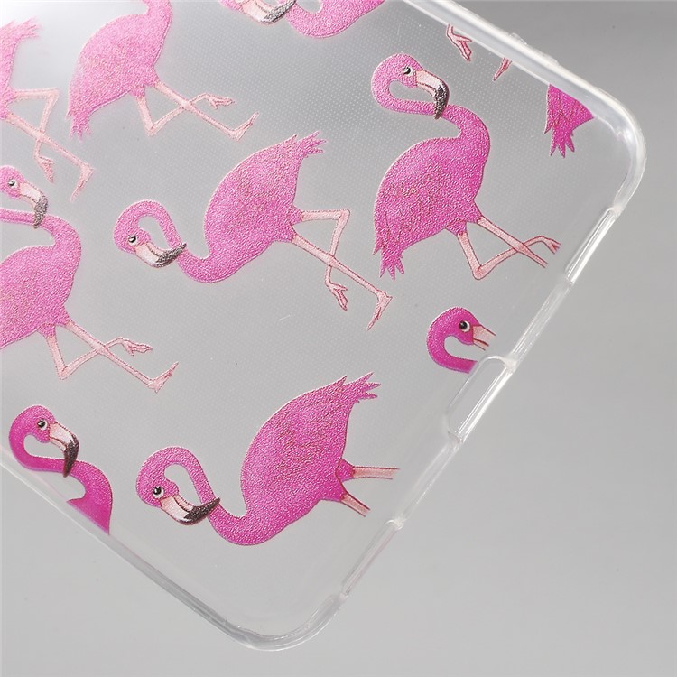 Patterned Soft TPU Phone Protector Shell for Huawei Honor 5C / Honor 7 Lite / GT3 - Crane-3
