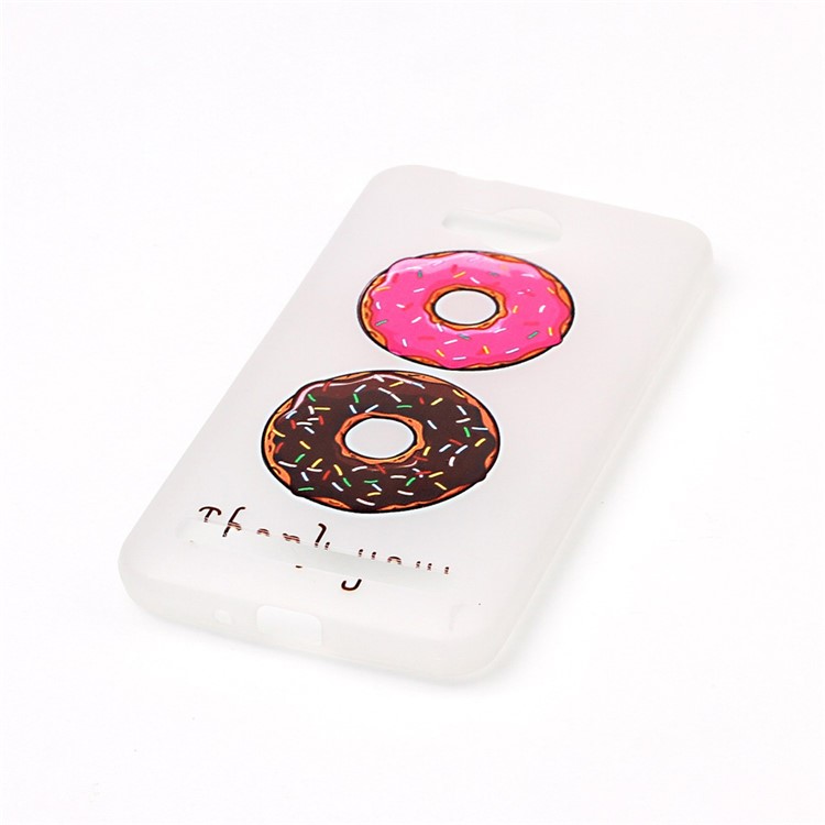 Luminous Glow Patterned TPU Phone Case for Huawei Y3II / Y3 II - Donuts-2