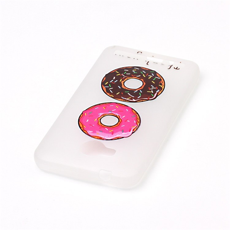 Luminous Glow Patterned TPU Phone Case for Huawei Y3II / Y3 II - Donuts-3