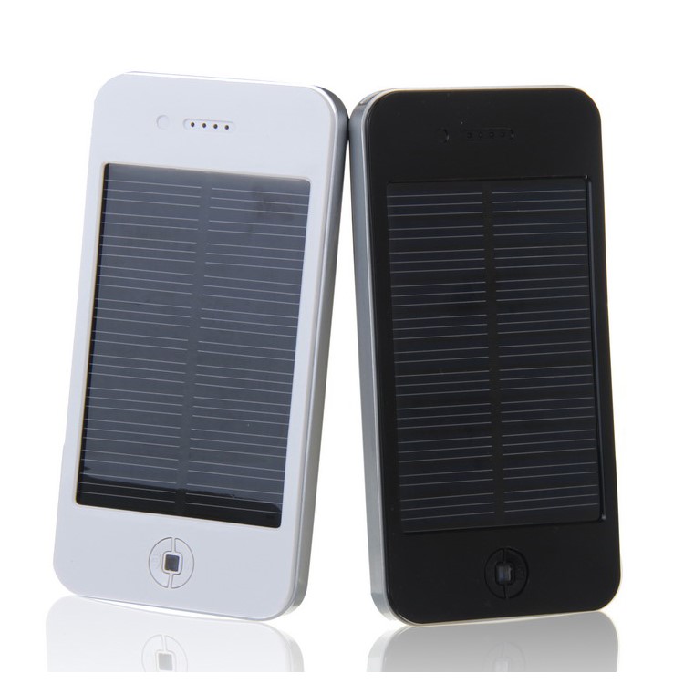 Portable Outdoor 4000mAh Solar Charger Power Bank with Flashlight for iPhone Samsung Phones - Black-7