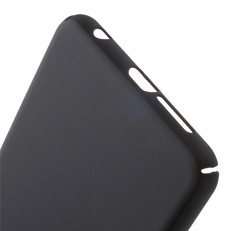 Rubber Coating Wrapped PC Hard Case for Huawei Honor 8 - Black-4
