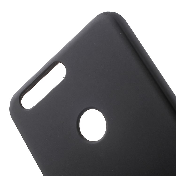 Rubber Coating Wrapped PC Hard Case for Huawei Honor 8 - Black-5