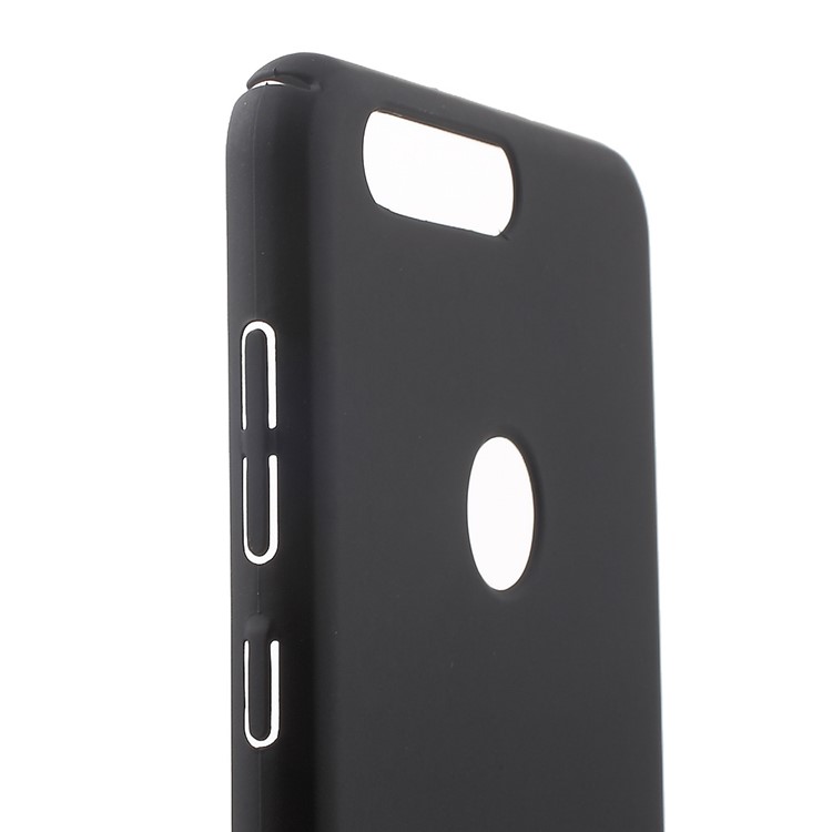 Rubber Coating Wrapped PC Hard Case for Huawei Honor 8 - Black-6