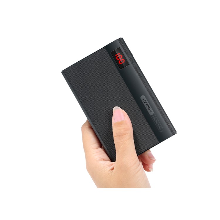 REMAX LINON Pro 10000mAh Dual USB Power Bank for iPad iPhone Samsung Pokemon - Black-4