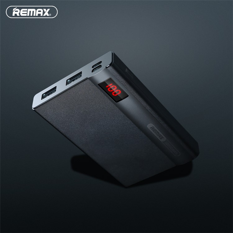 REMAX LINON Pro 10000mAh Dual USB Power Bank for iPad iPhone Samsung Pokemon - Black-5