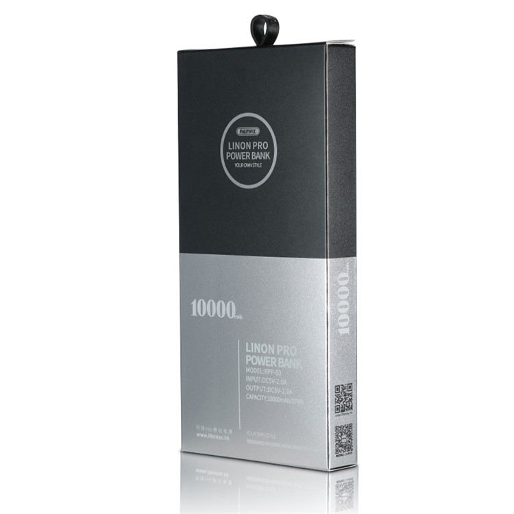 REMAX LINON Pro 10000mAh Dual USB Externe Power Bank für iPad iPhone Samsung Pokemon Spiel - Weiß-6
