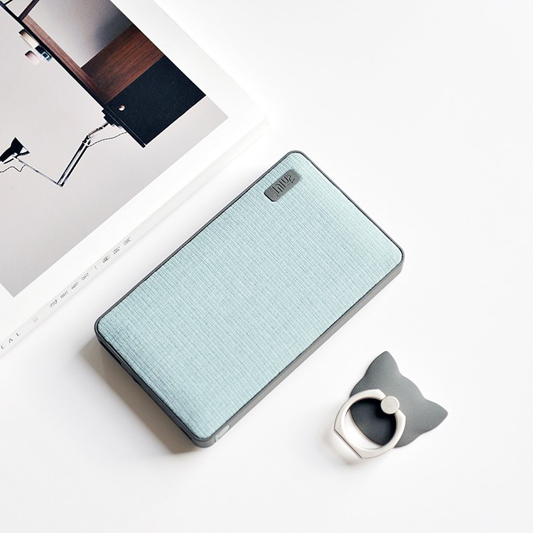 MAOXIN Artistic 10400mAh 2.1A Mobile Power Bank with Finger Ring - Dark Grey-10