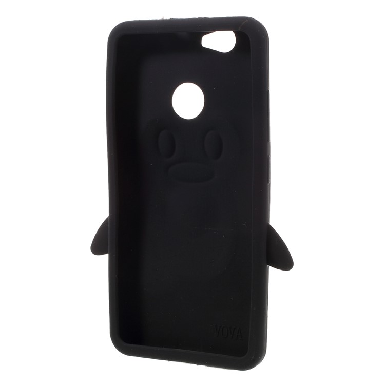 Penguin Pattern Silicone Case for Huawei nova - Black-2