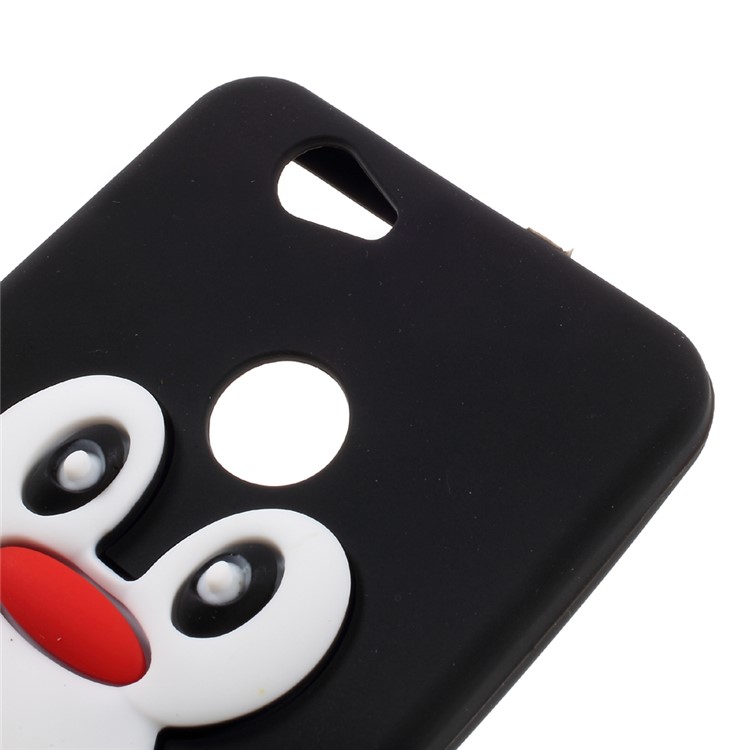 Penguin Pattern Silicone Case for Huawei nova - Black-3