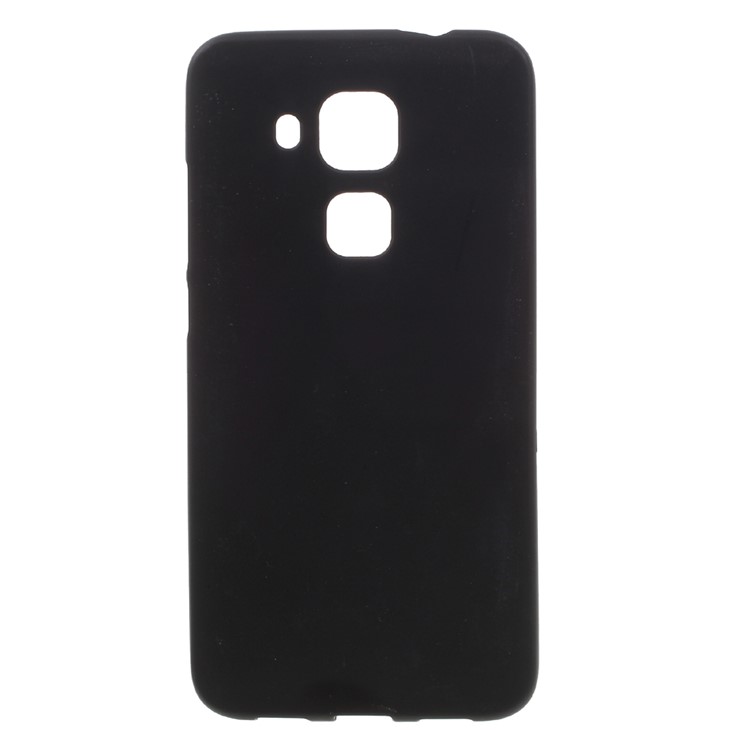 Matte Anti-fingerprint TPU Back Case for Huawei nova plus - Black-1