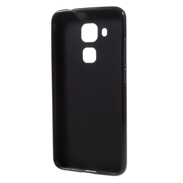 Matte Anti-fingerprint TPU Back Case for Huawei nova plus - Black-2