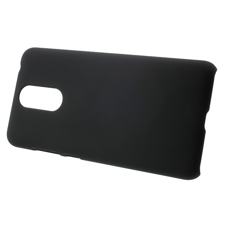 Rubberized Hard PC Case for Huawei Enjoy 6 - Black-2
