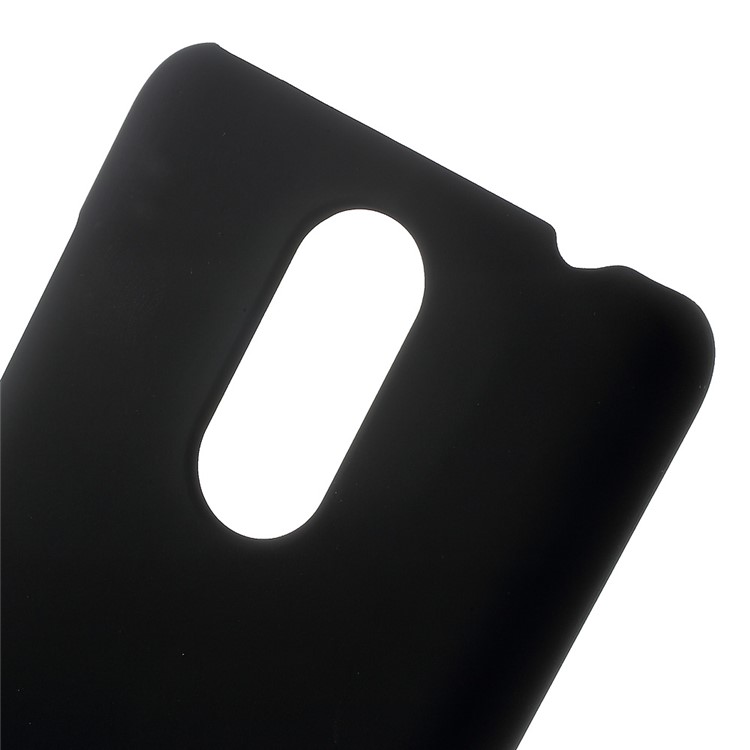 Rubberized Hard PC Case for Huawei Enjoy 6 - Black-5