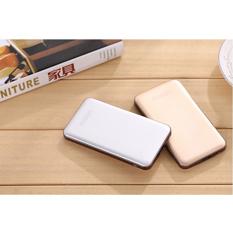 XIBONWE X6 10000mAh Li-polymer Portable Power Bank for iPhone iPad Samsung etc - Black-8