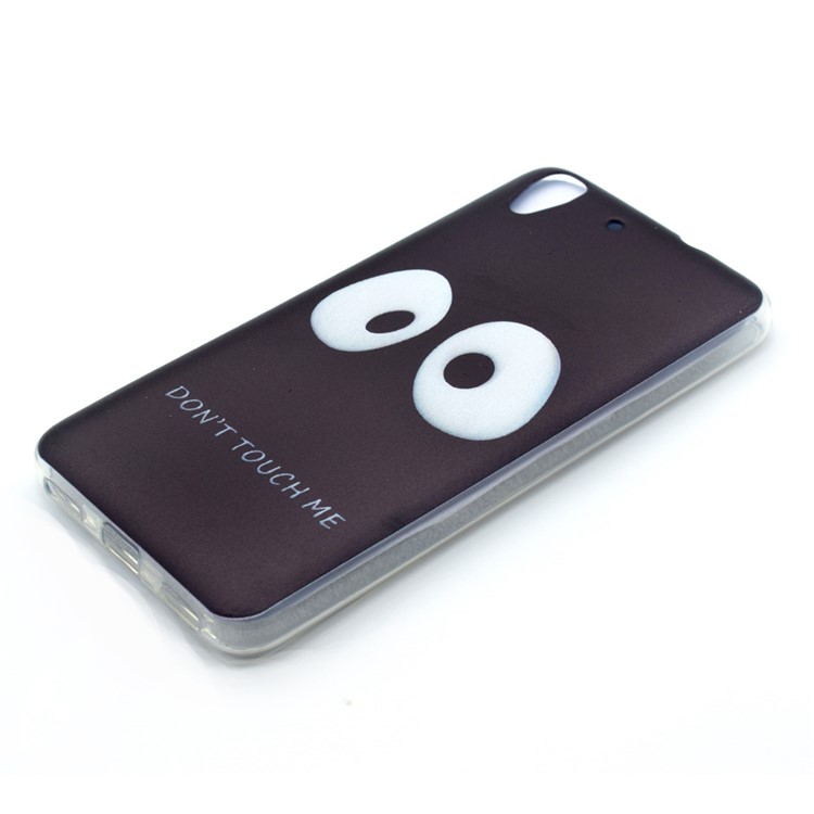 Patterned Soft TPU Cell Phone Case for Huawei Honor 4A / Y6 - Do not Touch Me-2