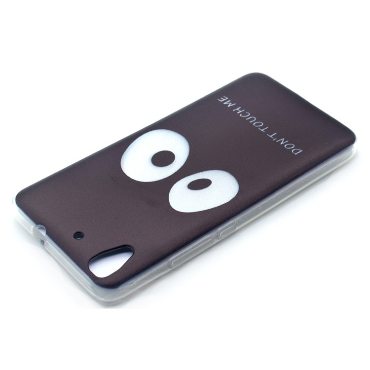 Patterned Soft TPU Cell Phone Case for Huawei Honor 4A / Y6 - Do not Touch Me-3