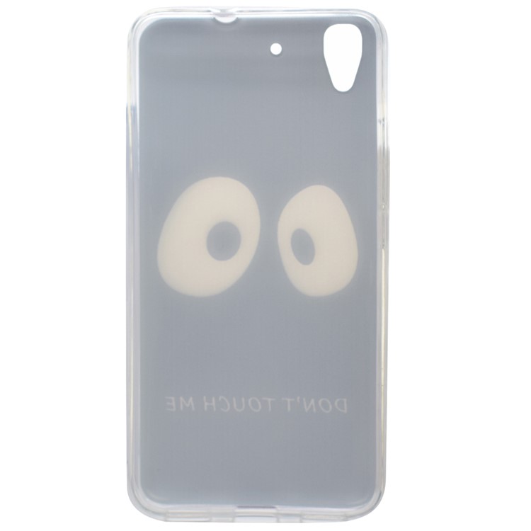 Patterned Soft TPU Cell Phone Case for Huawei Honor 4A / Y6 - Do not Touch Me-4