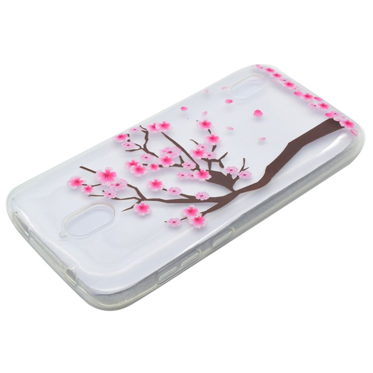 Pattern Printing TPU Case for Huawei Y625 - Tree with Flowers-3