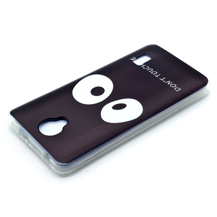 Pattern Printing TPU Case for Huawei Y635 - Do not Touch Me-3