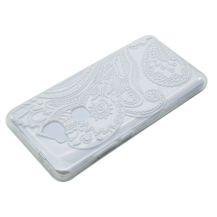 Pattern Printing TPU Back Case Cover for Huawei Honor 5X / Play 5X - Paisley Flower-3
