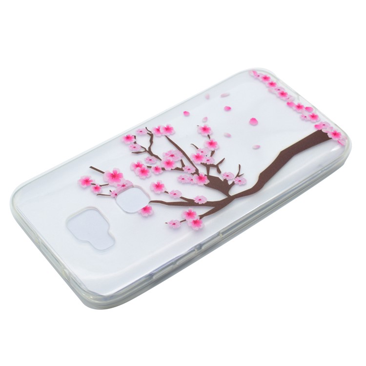 Patterned TPU Soft Phone Case for Huawei G8 / D199 Maimang 4 - Plum Blossom-3
