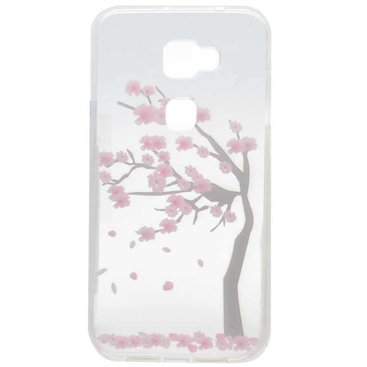 Patterned TPU Soft Phone Case for Huawei G8 / D199 Maimang 4 - Plum Blossom-4