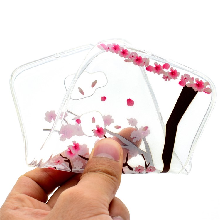 Patterned TPU Soft Phone Case for Huawei G8 / D199 Maimang 4 - Plum Blossom-5