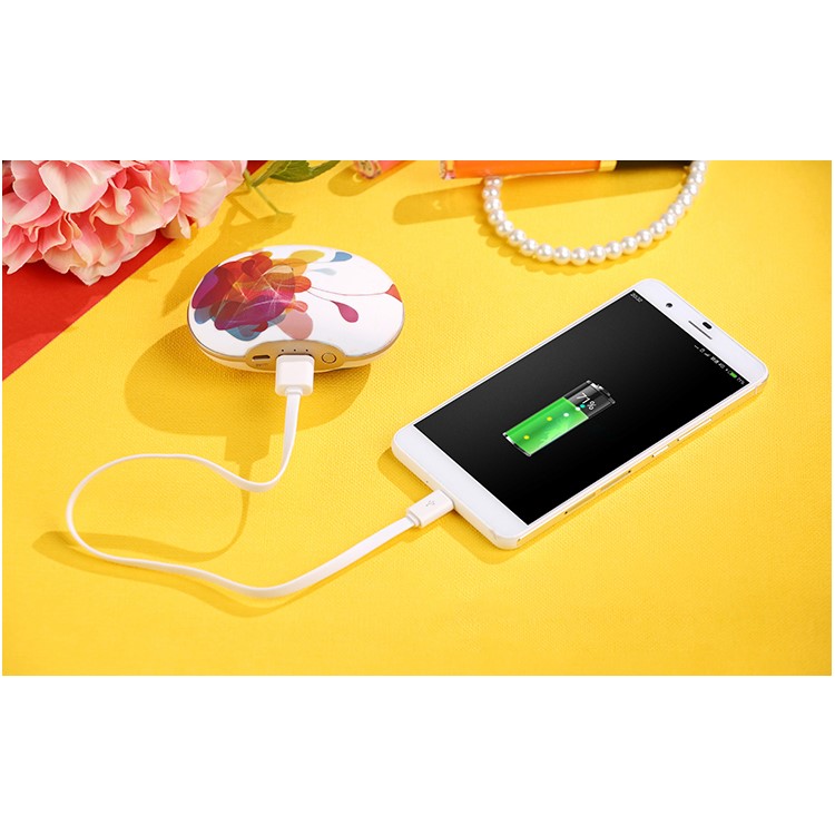 JOYROOM Chicharito Hand Warmer 4000mAh Power Bank with Vibration Massage (D-M144) - Pink-17