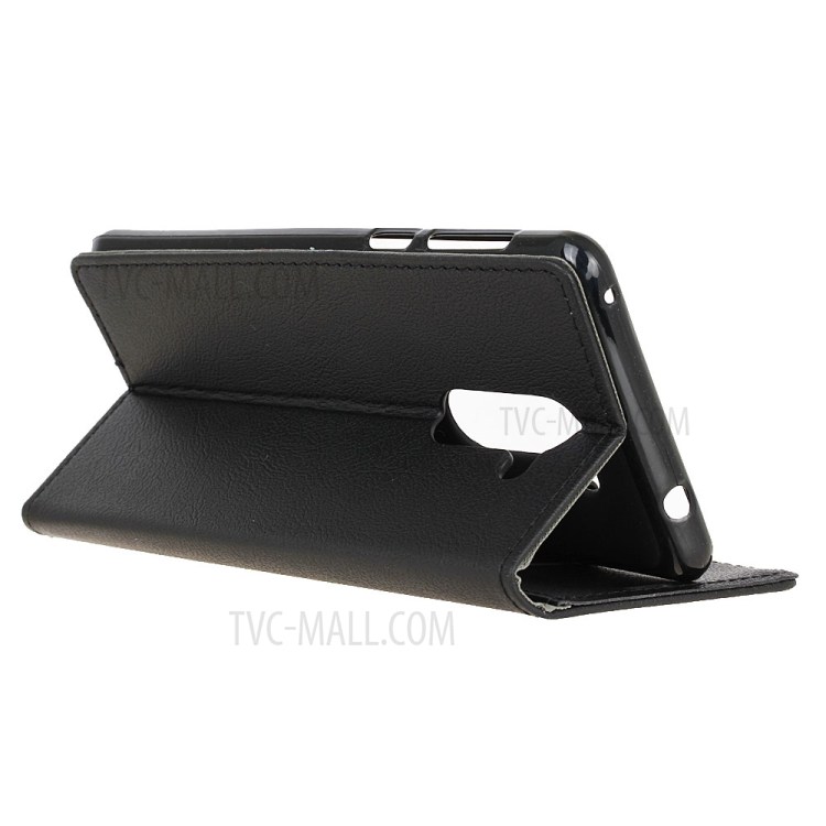 Wallet Leather Stand Case for Huawei Honor 6x (2016) - Black-5
