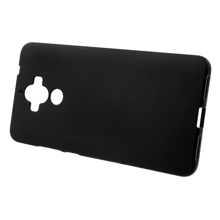 Anti-fingerprint Matte Gel TPU Phone Case for Huawei Mate 9 - Black-2