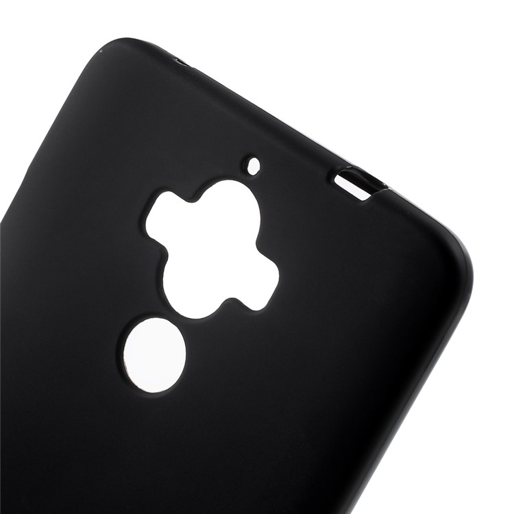 Anti-fingerprint Matte Gel TPU Phone Case for Huawei Mate 9 - Black-5